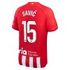 Nogometni Dres Atlético Madrid Savic 15 Domaći 23/24